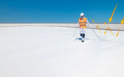 Peinture réflective, haute performance des toitures professionnelles